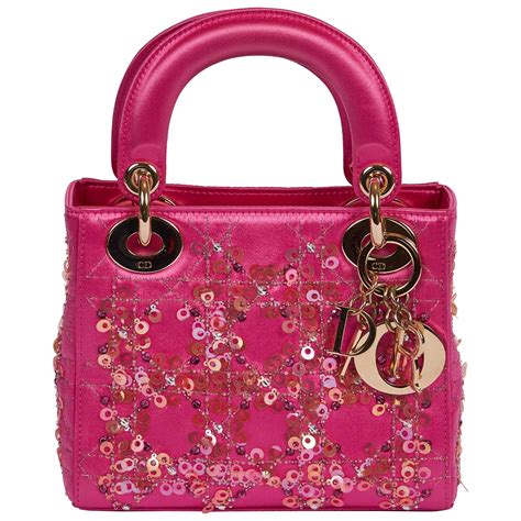 pink mini dior bag|dior pink bag vintage.